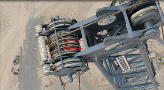 吊車滑輪破損異常報警